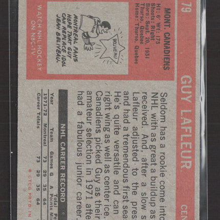 1972 Topps Guy Lafleur #79