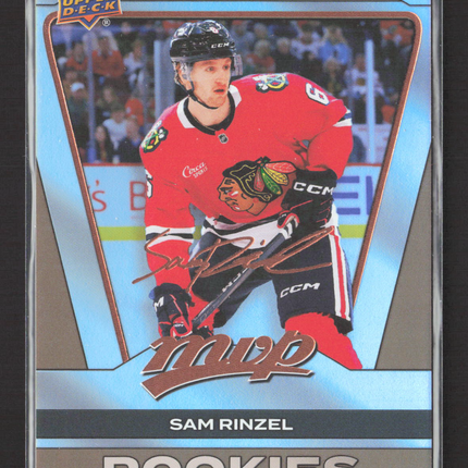 2025 Upper Deck MVP Sam Rinzel #268 Copper Script