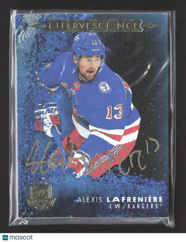 2022 Upper Deck The Cup Effervescence Alexis Lafreniere #EF-AL Auto