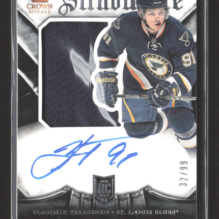 2014 Panini Crown Royale Silhouette Vladimir Tarasenko #124 Patch 32/99 RC Auto