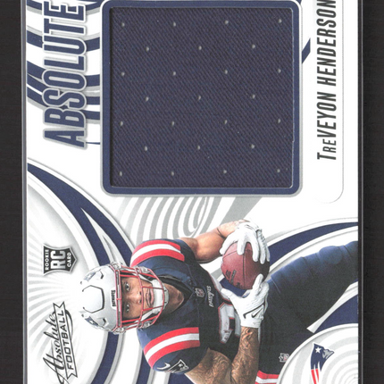 2025 Panini Absolute Football TreVeyon Henderson #AJ-THN RC Jersey