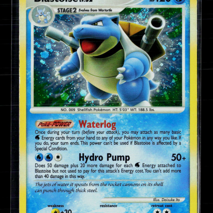 Pokemon 2007 Secret Wonders Blastoise #2/132