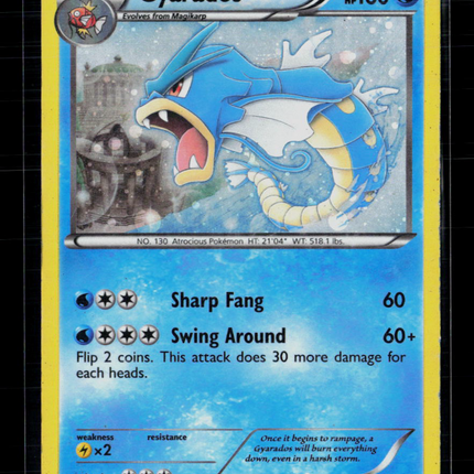 Pokemon 2012 Dragons Exalted Gyarados #24/124