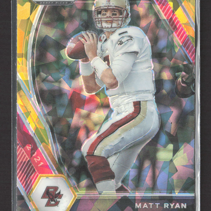 2021 Panini Prizm Draft Picks Matt Ryan #1 Cracked Ice