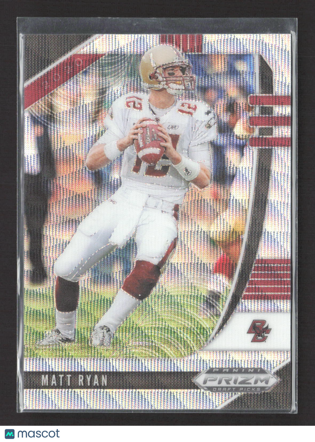 2020 Panini Prizm Draft Picks Matt Ryan #71 Silver 037/299