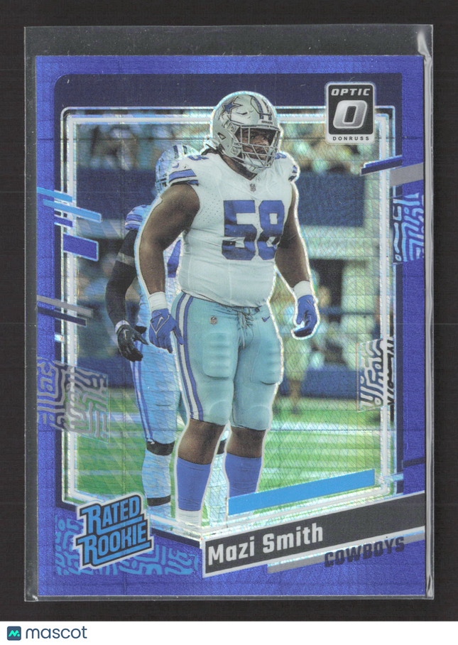 2023 Panini Donruss Optic Prizm Mazi Smith #228 Blue Mojo