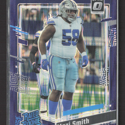 2023 Panini Donruss Optic Football Mazi Smith #228 Purple