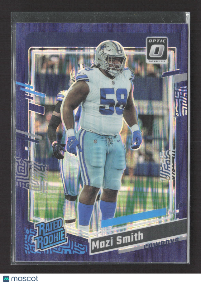 2023 Panini Donruss Optic Football Mazi Smith #228 Purple