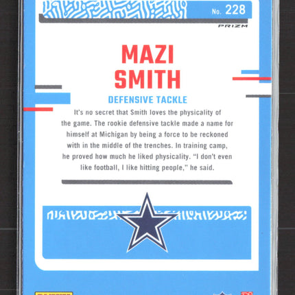 2023 Panini Donruss Optic Football Mazi Smith #228 Purple