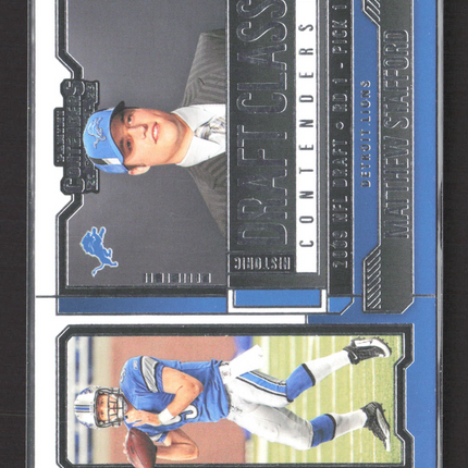 2023 Panini Contenders Historic Draft Class Matthew Stafford #HDC-MS