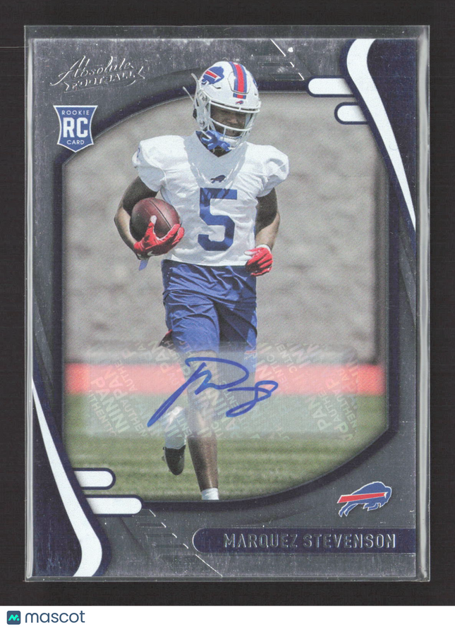 2021 Panini Absolute Football Marquez Stevenson #200 RC Auto