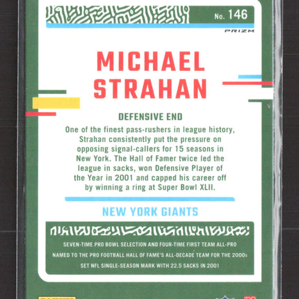 2023 Panini Donruss Optic Prizm Michael Strahan #146