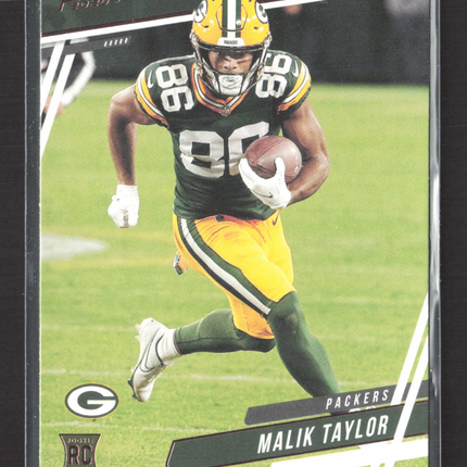 2021 Panini Chronicles Prestige Football Malik Taylor #304 RC