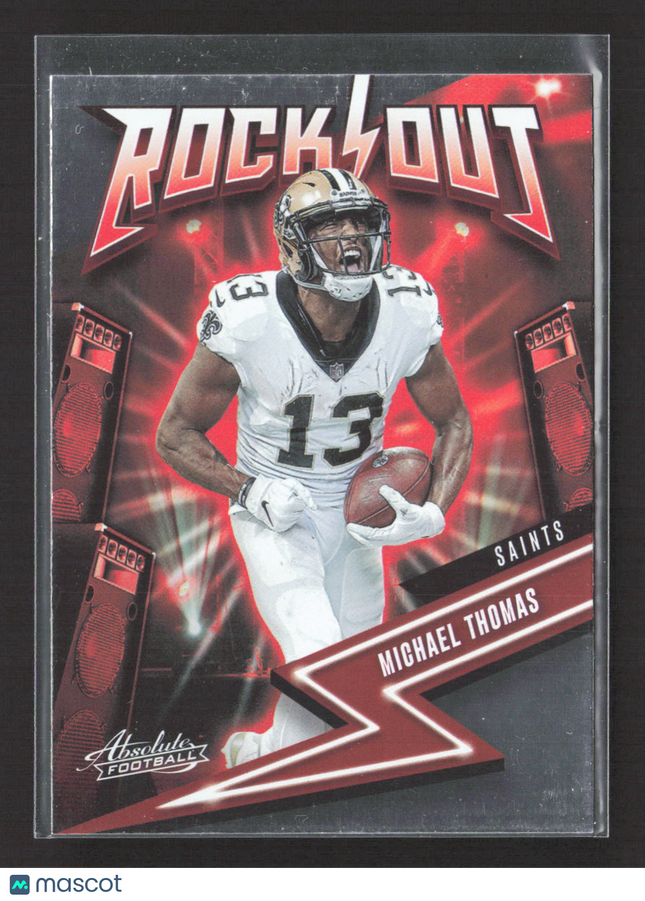 2023 Panini Absolute Football Rock Out Michael Thomas #12