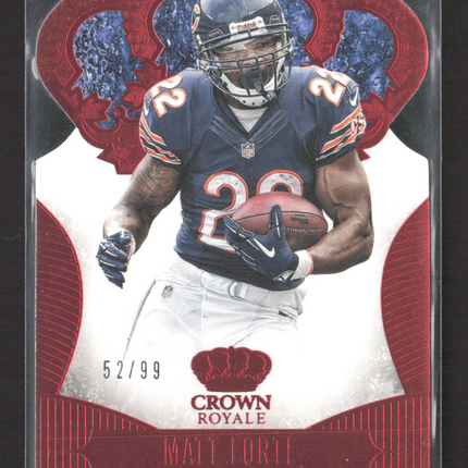 2014 Panini Crown Royale Matt Forte #63 Red 52/99