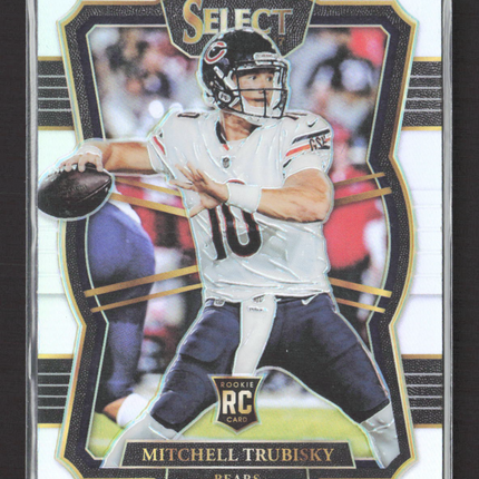 2018 Panini Select Prizm Premier Level Mitchell Trubisky #197 RC