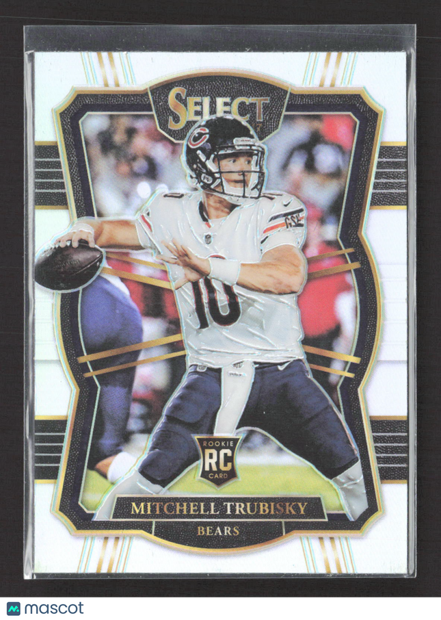 2018 Panini Select Prizm Premier Level Mitchell Trubisky #197 RC