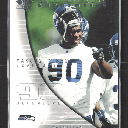 2004 Upper Deck SP Authentic Rookie Authentics Marcus Tubbs #118 0897/1199