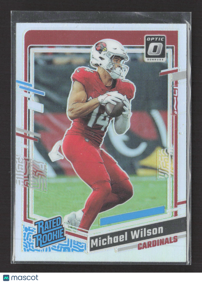 2023 Panini Donruss Optic Michael Wilson #204 holo