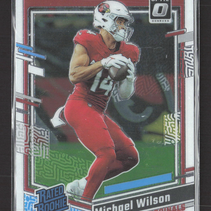 2023 Panini Donruss Optic Michael Wilson #204