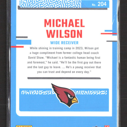 2023 Panini Donruss Optic Michael Wilson #204