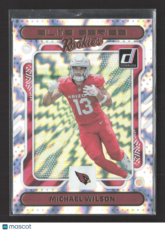 2023 Panini Donruss Elite Series Rookies Michael Wilson #29