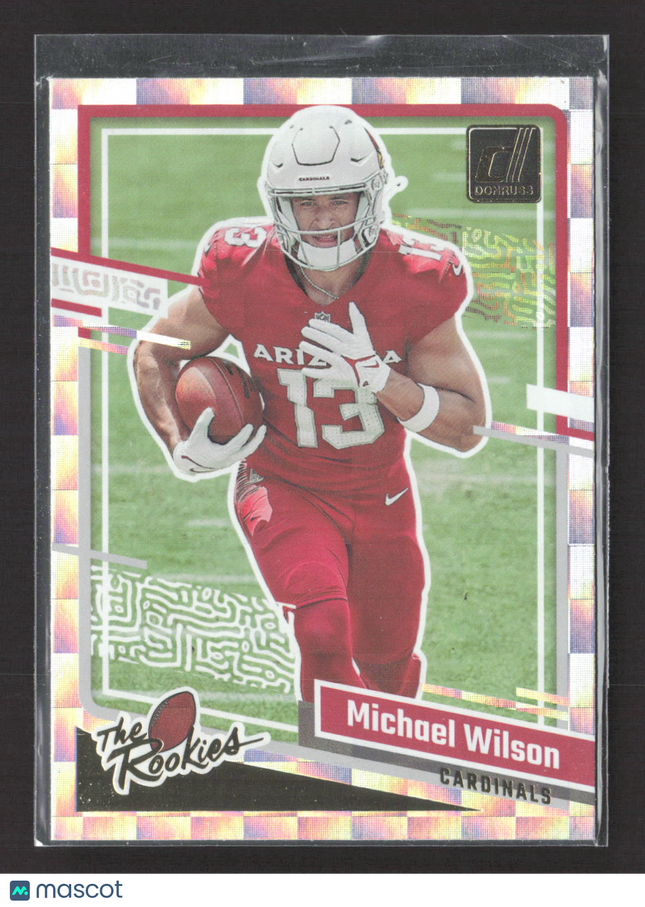 2023 Panini Donruss The Rookies Michael Wilson #29 Holo