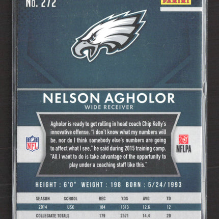 2015 Panini Prizm Nelson Agholor #272 Silver RC