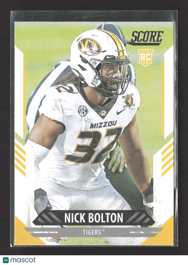 2021 Panini Score Nick Bolton #355 RC