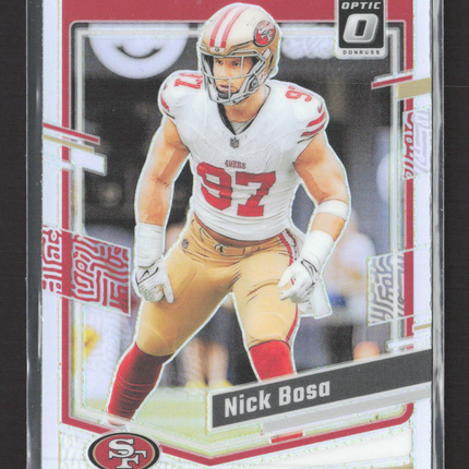 2023 Panini Donruss Optic Prizm Nick Bosa #173