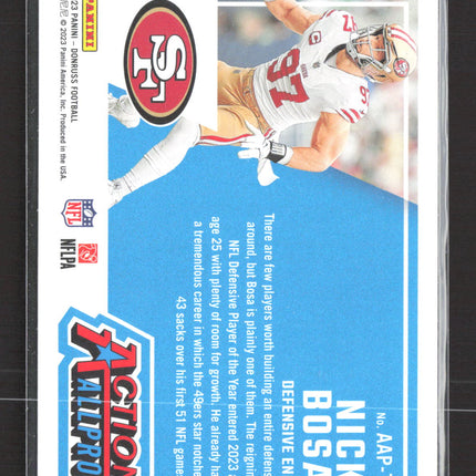 2023 Panini Donruss Action All Pros Nick Bosa #AAP-7 Holo