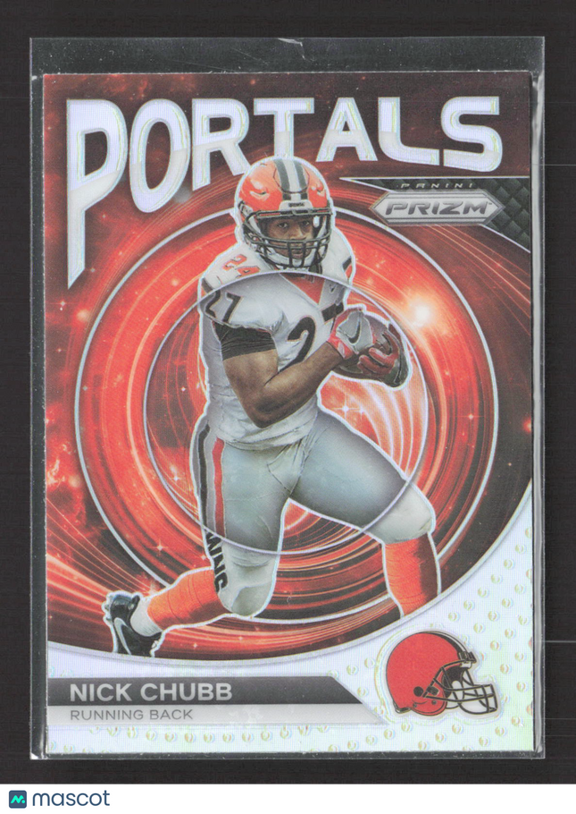 2023 Panini Prizm Portals Nick Chubb #PO-9