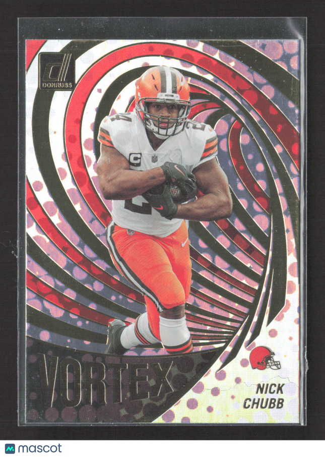 2023 Panini Donruss Vortex Nick Chubb #VOR-13