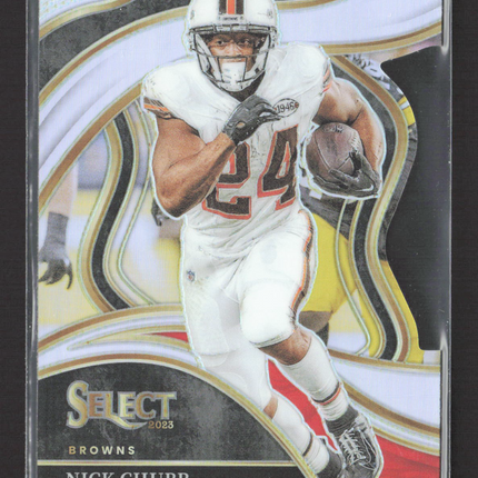 2024 Panini Select Prizm Nick Chubb #229 Club Level