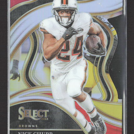 2024 Panini Select Prizm Nick Chubb #229 Club Level