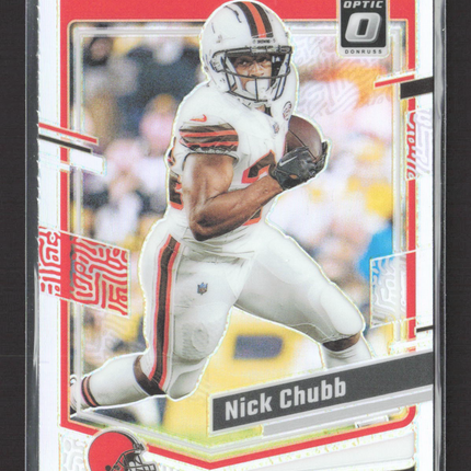 2023 Panini Donruss Optic Prizm Nick Chubb #200