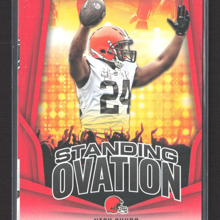 2023 Panini Rookies & Stars Standing Ovation Nick Chubb #SO-17