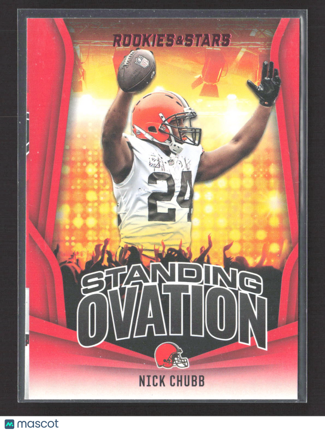 2023 Panini Rookies & Stars Standing Ovation Nick Chubb #SO-17
