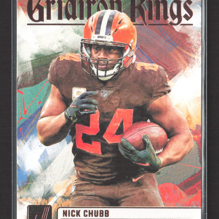 2023 Panini Donruss Gridiron Kings Nick Chubb #GK-5