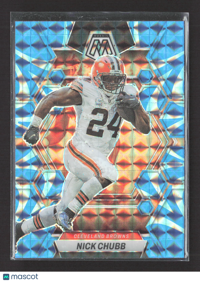 2023 Panini Mosaic Prizm Nick Chubb #49 Reactive
