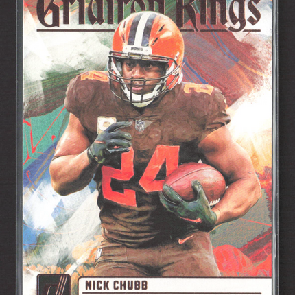 2023 Panini Donruss Gridiron Kings Nick Chubb #GK-5
