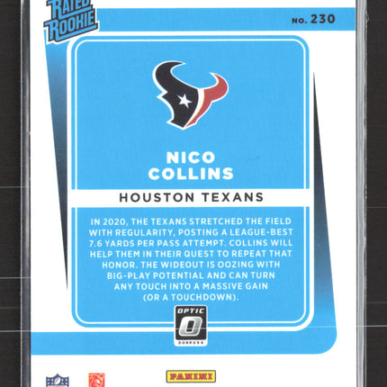 2021 Panini Donruss Optic Nico Collins #230