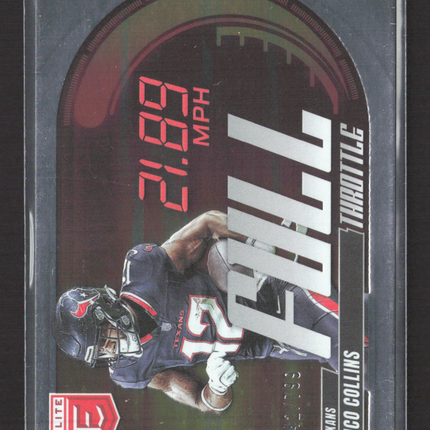 2025 Panini Donruss Elite Full Throttle Nico Collins #5 642/799