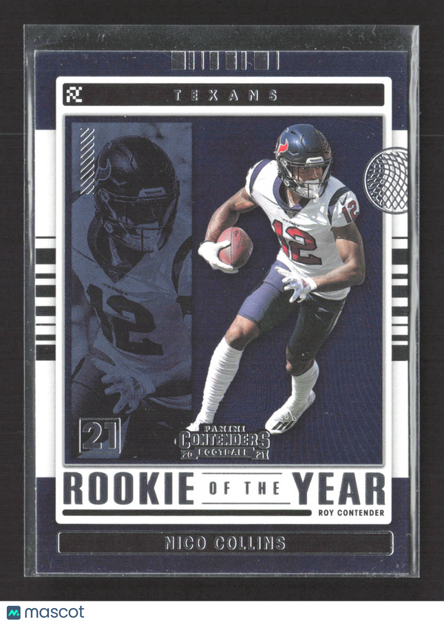 2021 Panini Contenders Football Nico Collins #ROY-NCO