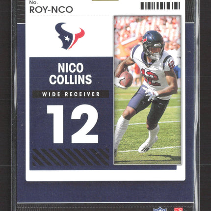 2021 Panini Contenders Football Nico Collins #ROY-NCO