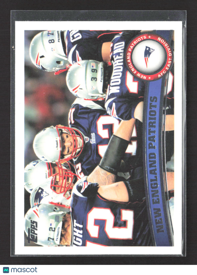 2011 Topps Patriots Team Checklist #346