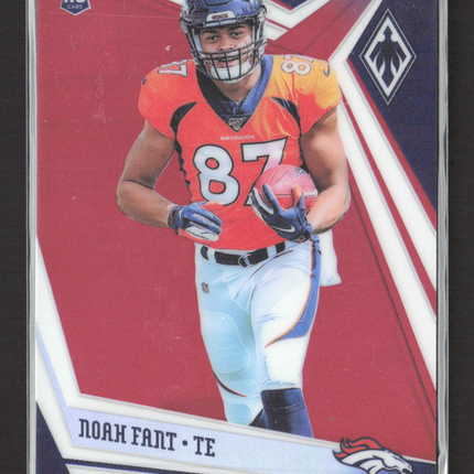 2019 Panini Phoenix Noah Fant #124 Red 013/299 RC