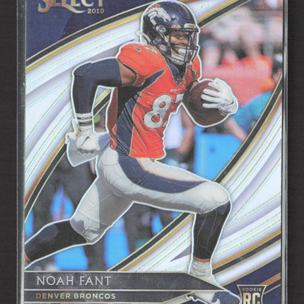 2020 Panini Select Prizm Noah Fant #286 Field Level RC