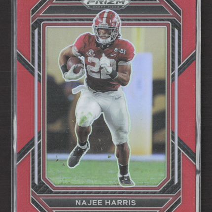 2023 Panini Prizm Draft Picks Najee Harris #79 Red 152/299