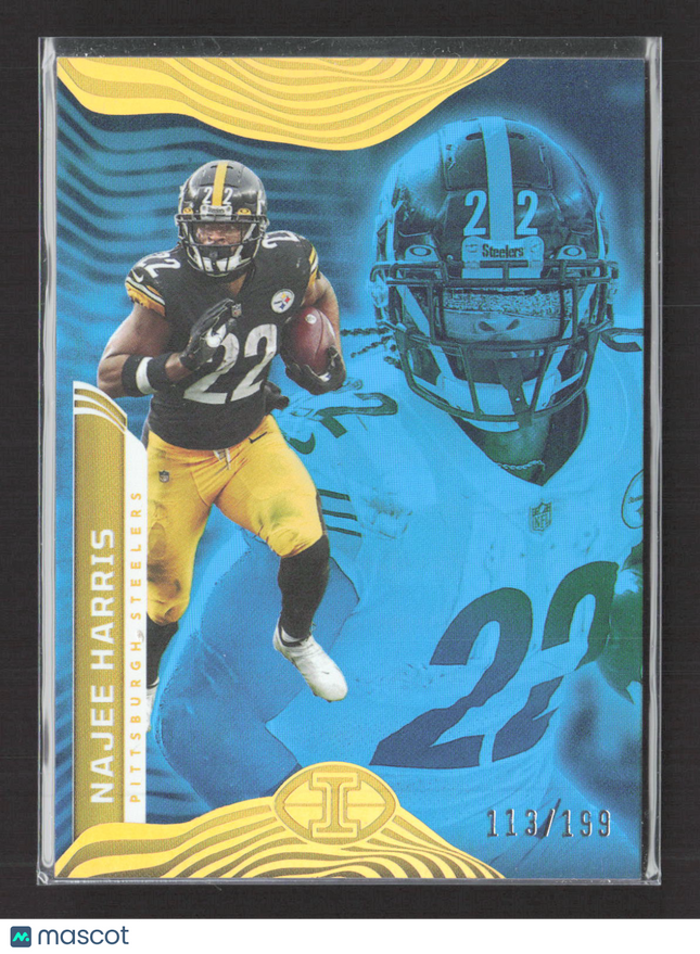 2022 Panini Illusions Najee Harris #82 Teal 113/199